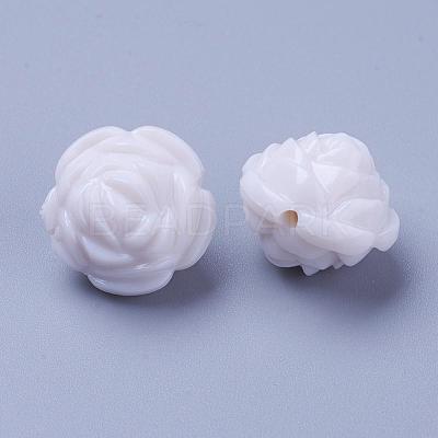 Opaque Acrylic Beads MACR-S635-16mm-2-1