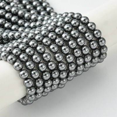 Terahertz Stone Beads Strands G-Z034-B13-02-1