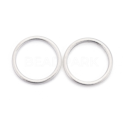 Brass Linking Rings KK-Y003-03E-S-1