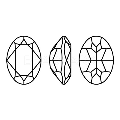Preciosa® MAXIMA Crystal Fancy Stones Y-PRC-FF18-70530-1