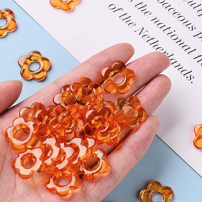 Transparent Acrylic Bead Frames TACR-S154-29B-84-1