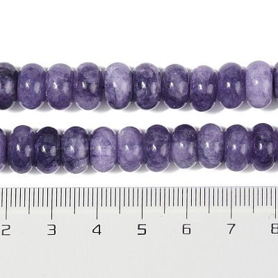 Dyed Natural White Jade Beads Strands G-G107-A12-01-1
