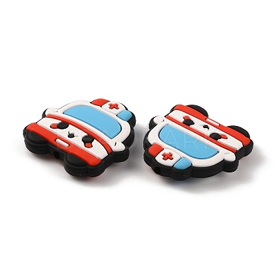Hospital Theme Food Grade Eco-Friendly Silicone Beads LS-SIL-WH0002-37C-1