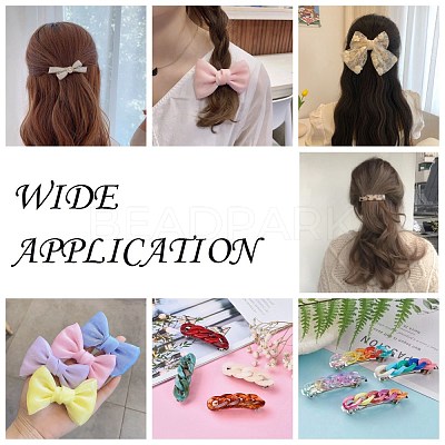 Iron Hair Barrette Findings IFIN-S289-78mm-1