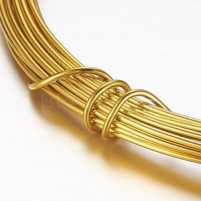 Round Aluminum Craft Wire X-AW-D009-2mm-5m-14-1