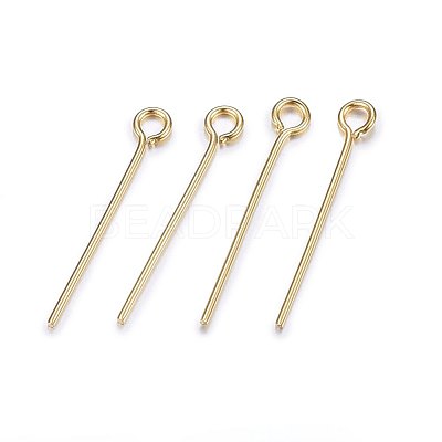 304 Stainless Steel Eye Pins STAS-F174-10G-A-1