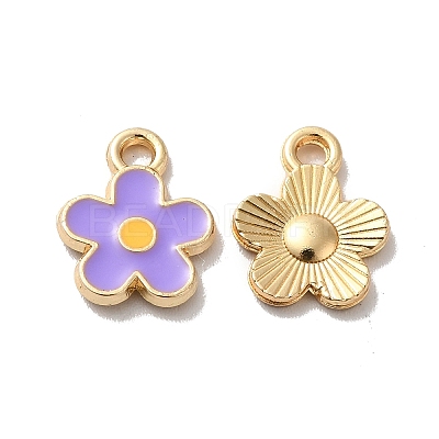 Alloy Enamel Charms ENAM-D043-02G-04-1