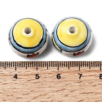 Handmade Porcelain Beads PORC-A034-05C-1