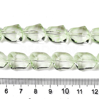 Electroplate Glass Beads Strands EGLA-N012-05C-1
