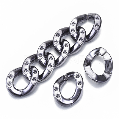UV Plating Acrylic Linking Rings OACR-N009-006A-B03-1