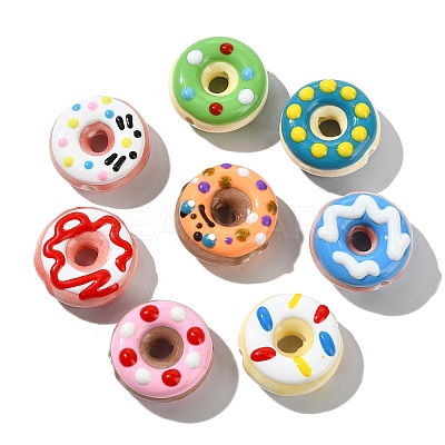 16Pcs 8 Styles Handmade Porcelain Beads PORC-CJ0001-39-1