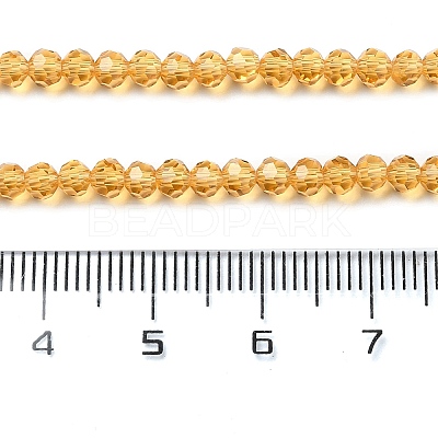Transparent Glass Beads Strands EGLA-A035-T3mm-D04-1