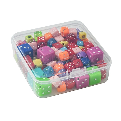 Acrylic Beads Sets OACR-FS0001-76-1