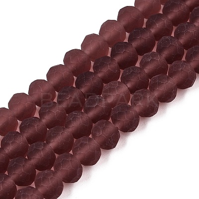 Transparent Glass Beads Strands LS-EGLA-A044-T6mm-MD13-1
