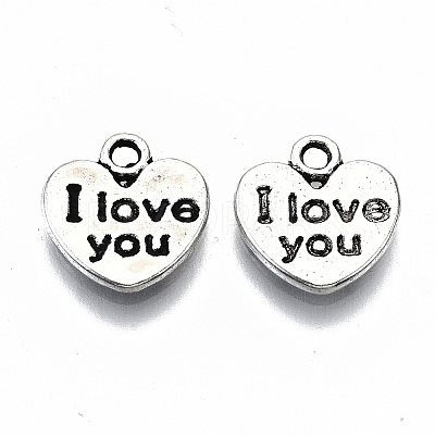 Tibetan Style Alloy Charms LS-TIBEP-S319-108AS-RS-1