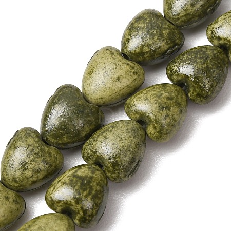 Vintage Handmade Porcelain Beads Strands PR-CBAA37B-06F-1