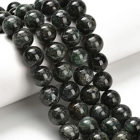 Natural Green Kyanite Beads Strands G-H335-B02-12mm-AB-1