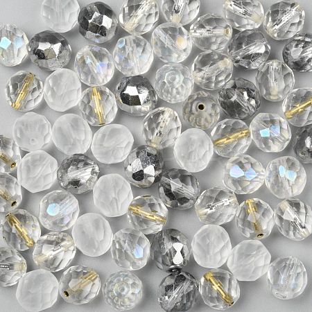 Fire-Polished Czech Glass Beads LAMP-O017-151-WM10-1