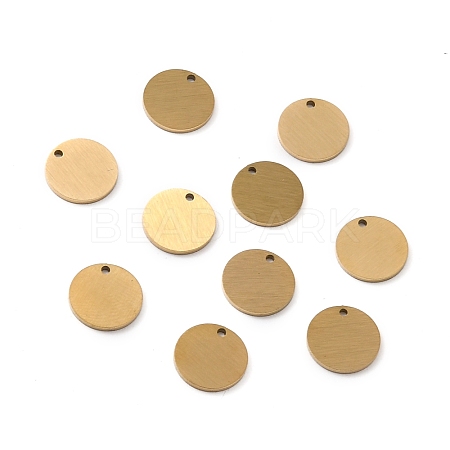 Ion Plating(IP) 304 Stainless Steel Pendants STAS-F271-02A-G-1