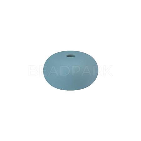 Rondelle Silicone Focal Beads SI-JX0040A-43-1