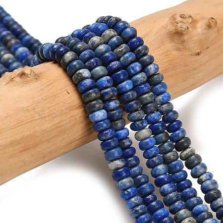 Natural Lapis Lazuli Beads Strands G-L635-A33-4x2mm-02-1