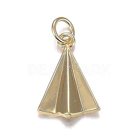 Brass Charms ZIRC-F120-075G-1