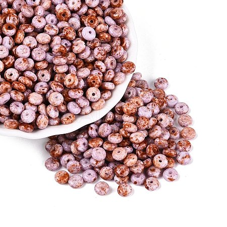 Picasso Glass Seed Beads SEED-N010-01J-1