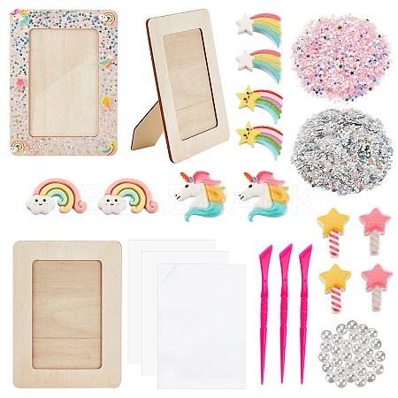 DIY Photo Frame Making Kit DIY-OC0010-44-1