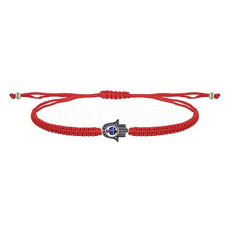 Evil Eye Bracelet Bracelet Blue Eye Palm Weaving Rope Bracelet Adjustable Friendship Red Rope SX3134-3-1