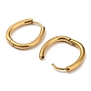Ion Plating(IP) Stainless Steel Hoop Earrings EJEW-P232-02G-2