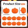 60Pcs Halloween Opaque Resin Beads RESI-SC0036-67-2