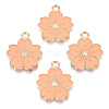 Alloy Enamel Pendants X-ENAM-S121-115K-1