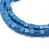 Synthetic Turquoise Beads Strands G-F631-C15-3