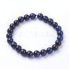 Natural Blue Tiger Eye Beads Strands X-G-G099-8mm-13-2