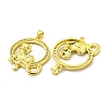 Real 18K Gold Plated Brass Pendants KK-L209-027G-2