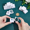 Plastic Loose Diamond Storage Boxes CON-WH0089-72A-3