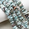 Natural Larimar Beads Strands G-A285-A05-01-1
