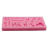DIY Cake Decoration Silicone Molds BAKE-PW0008-14-4