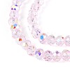 Transparent Glass Beads Strands EGLA-N016-3mm-04-3