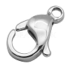 304 Stainless Steel Lobster Claw Clasps STAS-AB25-1