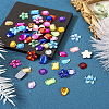Flat Back & Back Plated Acrylic Rhinestone Cabochons MACR-TA0001-62A-5