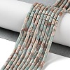 Synthetic Shoushan Stone Beads Strands G-B124-A02-01-1