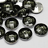 Taiwan Acrylic Rhinestone Buttons BUTT-F022-11.5mm-27-1