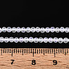 AB Color Plated Natural Quartz Crystal Beads Strands G-T144-A07-05-4