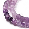 Natural Lilac Jade Beads Strands G-C009-A04-4