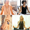 6Pcs Adjustable Waxed Cord Macrame Pouch Empty Stone Holder Necklace Making NJEW-BBC0001-08B-5