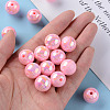 Opaque Acrylic Beads MACR-S370-D16mm-A01-5