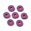 Handmade Polymer Clay Beads X-CLAY-Q251-6.0mm-B05-2