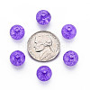 Transparent Crackle Acrylic Beads MACR-S373-66C-N21-2