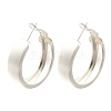 Brass Ring Hoop Earrings for Women EJEW-A121-17A-S-2